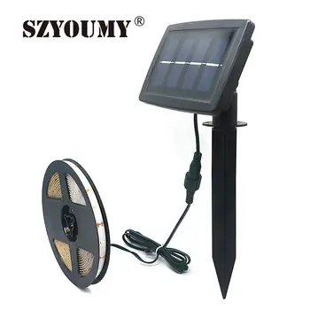 SZYOUMY 5M LED Strip Solar Powered SMD2835 100Leds IP65 Expoy Waterproof Indoor Outdoor Decoration Fairy Light Xmas,Party,Garden
SZYOUMY 5M LED Strip Solar Powered SMD2835 100Leds IP65 Expoy Waterproof Indoor Outdoor Decoration Fairy Light Xmas,Party,Garden
