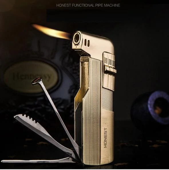 Honest multifunctional cigarette lighter, old retro lighter, inflatable knife, pressure bar scraper.
Honest multifunctional cigarette lighter, old retro lighter, inflatable knife, pressure bar scraper.