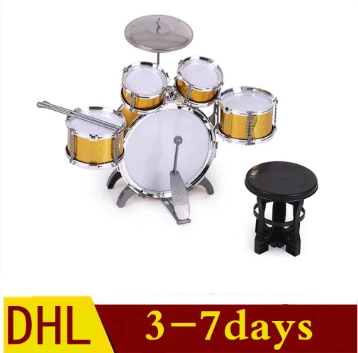musical instrument Children Kids Drums Musical Instrument Toys 5 Drums with Small Basin Stool Drumsticks drum toy
musical instrument Children Kids Drums Musical Instrument Toys 5 Drums with Small Basin Stool Drumsticks drum toy