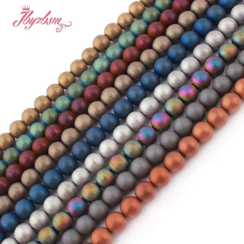 8mm Frost Matte Round Ball Beads Hematite Natural Stone Beads For DIY Necklace Bracelets Jewelry Making Loose 15" Free Shipping
8mm Frost Matte Round Ball Beads Hematite Natural Stone Beads For DIY Necklace Bracelets Jewelry Making Loose 15" Free Shipping
