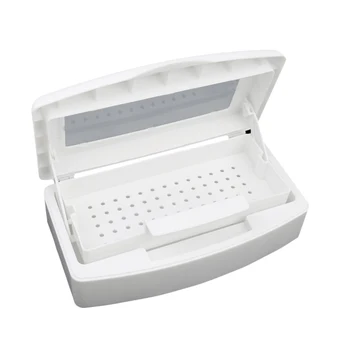Pro Nail Sterilizer Tray Disinfection Pedicure Manicure Sterilizing Box Case Nail Art Tools
Pro Nail Sterilizer Tray Disinfection Pedicure Manicure Sterilizing Box Case Nail Art Tools