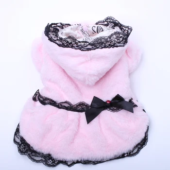 Dog Pet Velvet Coat Dress Lace &Bow Design Cat Puppy Jacket Hoodie Winter Warm Clothes Apperal
Dog Pet Velvet Coat Dress Lace &Bow Design Cat Puppy Jacket Hoodie Winter Warm Clothes Apperal