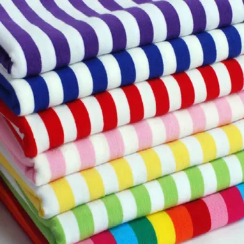 Stretchy Stripe Cotton Knitted Fabric by half meter DIY Elastic Lycra Cotton shirt baby clothing making fabric
Stretchy Stripe Cotton Knitted Fabric by half meter DIY Elastic Lycra Cotton shirt baby clothing making fabric