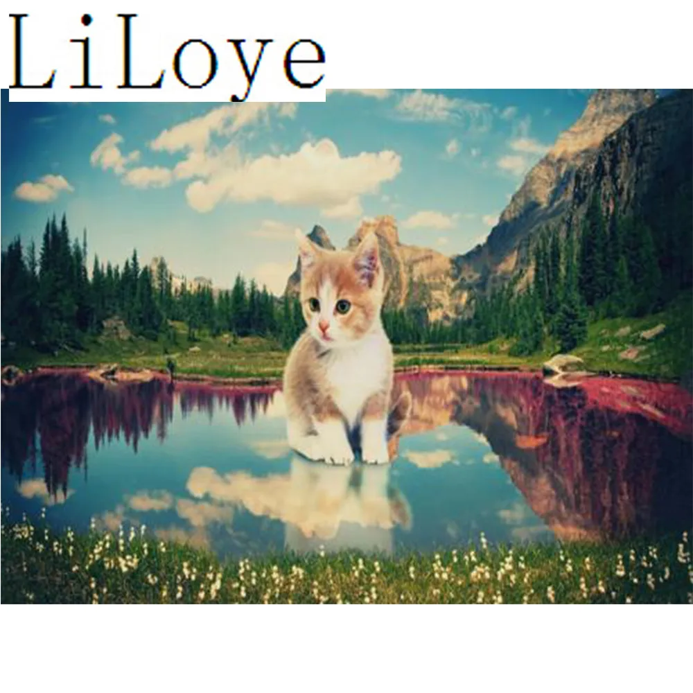 LI LOYE Diamond Embroidery Cat landscape painting DIY Diamond Painting Cross Stitch Mosaic Rhinestones decor Painting Icon QW901
LI LOYE Diamond Embroidery Cat landscape painting DIY Diamond Painting Cross Stitch Mosaic Rhinestones decor Painting Icon QW901