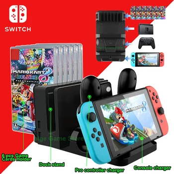 Nintend Switch Console Charger Stand Pro Controller Charging Dock Station Nintendoswitch Game Disc Storage Nintendos Accessories
Nintend Switch Console Charger Stand Pro Controller Charging Dock Station Nintendoswitch Game Disc Storage Nintendos Accessories