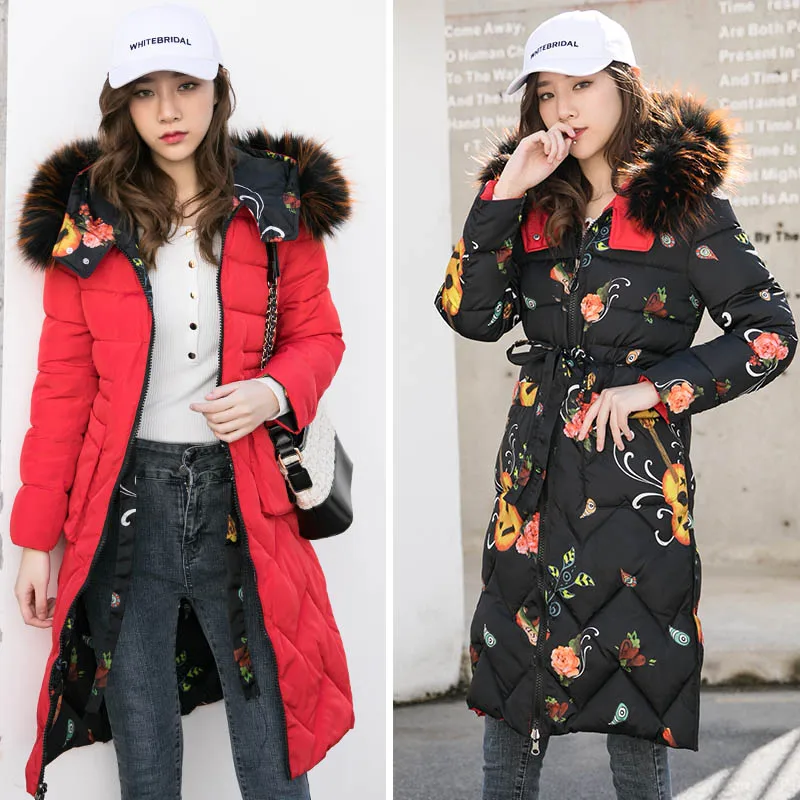 2019 Double 2 sides Women Winter Jacket Hooded With Fur Collar Slim Female Padded Down Coat Long Ladies Parka Abrigos Mujer
2019 Double 2 sides Women Winter Jacket Hooded With Fur Collar Slim Female Padded Down Coat Long Ladies Parka Abrigos Mujer