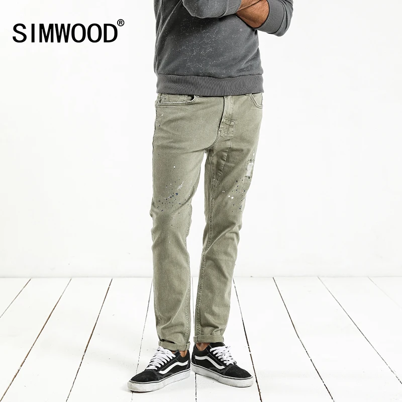 SIMWOOD Fashion Paint Splat 2019 Vintage Men Jeans Casual Hole Zipper Denim Pants Man Trousers Plus Size Free Shipping NC017053
SIMWOOD Fashion Paint Splat 2019 Vintage Men Jeans Casual Hole Zipper Denim Pants Man Trousers Plus Size Free Shipping NC017053