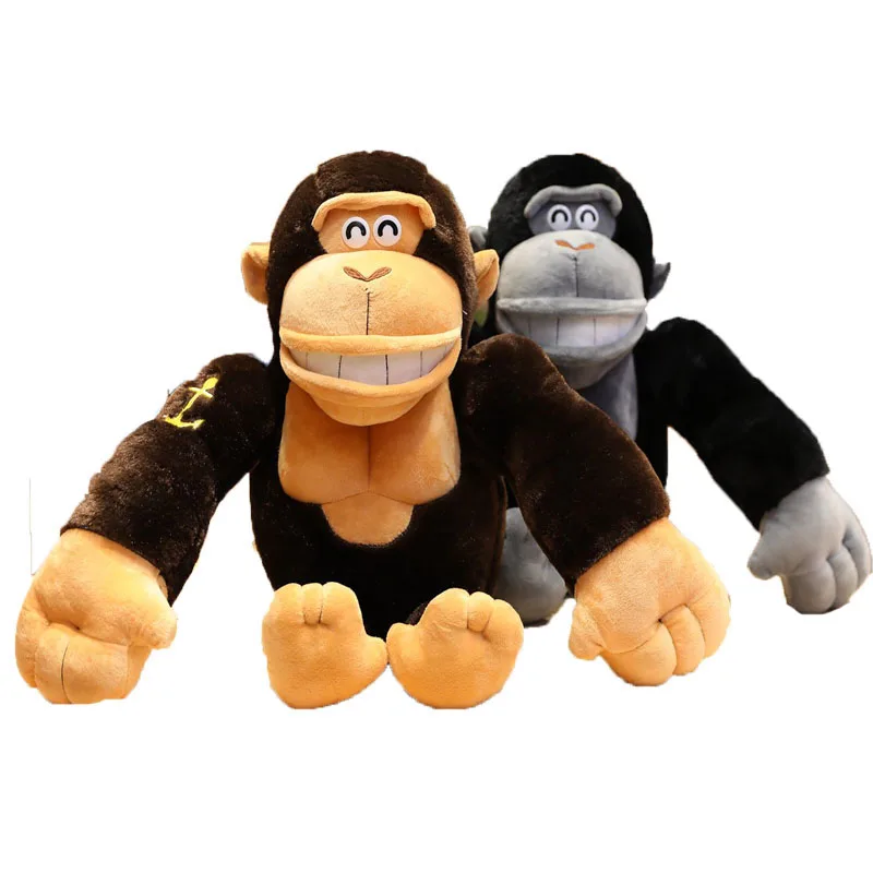 50cm 60cm funny fluffy stuffed wild animal dolls brown and black gorilla plush toys creative valentine's day gifts
50cm 60cm funny fluffy stuffed wild animal dolls brown and black gorilla plush toys creative valentine's day gifts