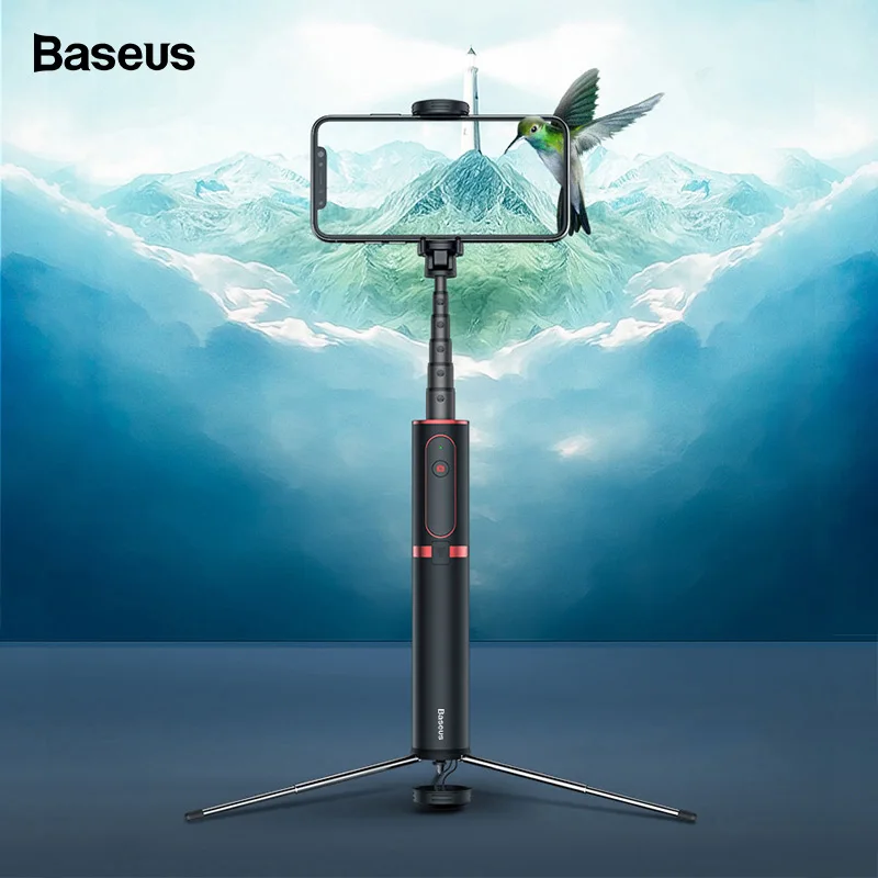 Baseus Bluetooth Selfie Stick Wireless Remote Selfiestick Tripod Handheld Extendable Monopod For iPhone Samsung Huawei Android
Baseus Bluetooth Selfie Stick Wireless Remote Selfiestick Tripod Handheld Extendable Monopod For iPhone Samsung Huawei Android