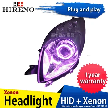 Car custom Modified Xenon Headlamp for Toyota Yaris Headlights Assembly Car styling Angel Lens HID 2pcs
Car custom Modified Xenon Headlamp for Toyota Yaris Headlights Assembly Car styling Angel Lens HID 2pcs