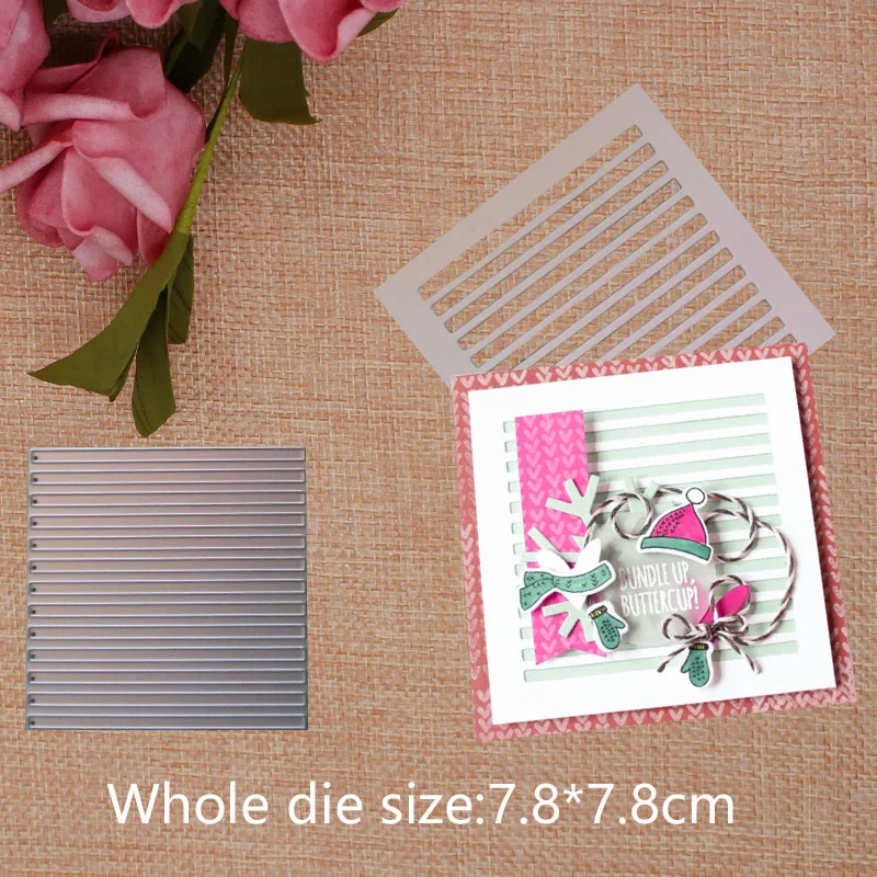 Square Metal Cutting Dies Stencils for DIY Scrapbook Photo Album Paper Card Decorative Craft Embossing 7.8*7.8CM
Square Metal Cutting Dies Stencils for DIY Scrapbook Photo Album Paper Card Decorative Craft Embossing 7.8*7.8CM