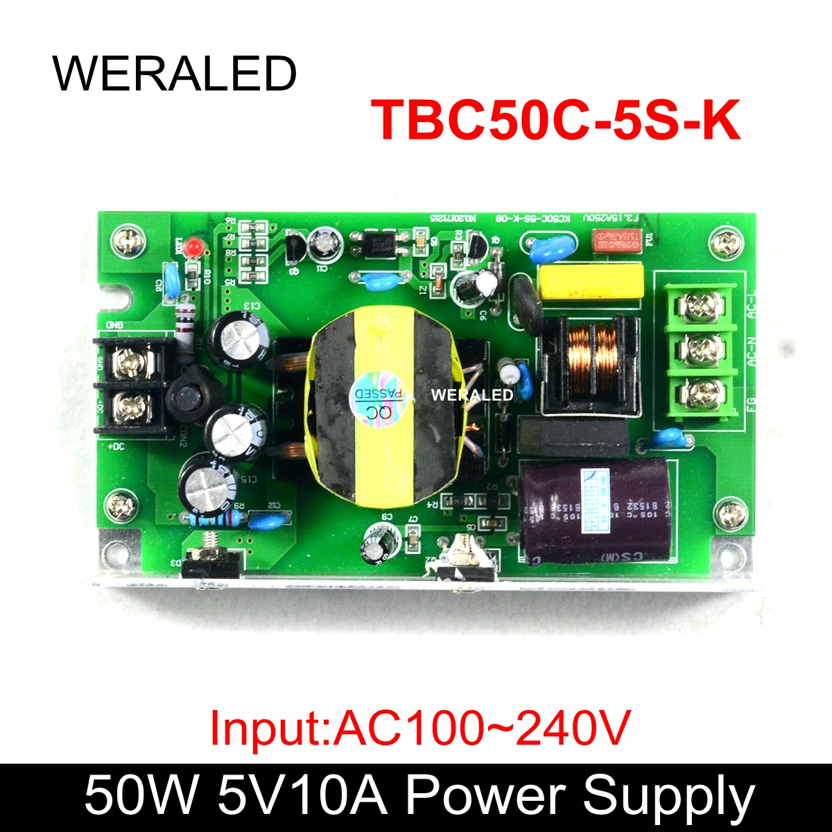 Factory Price 5V 10A 50W LED Car Display Power Supply Input AC110V/220V , Work for P4.75/P4/P5/P7.62/P10 LED Display Module
Factory Price 5V 10A 50W LED Car Display Power Supply Input AC110V/220V , Work for P4.75/P4/P5/P7.62/P10 LED Display Module