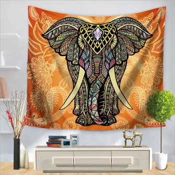 Home Decor Wall Hanging Painted elephant Tapestry Colorful Fabric Throw Door Curtain Bedspread home decoration accessories
Home Decor Wall Hanging Painted elephant Tapestry Colorful Fabric Throw Door Curtain Bedspread home decoration accessories