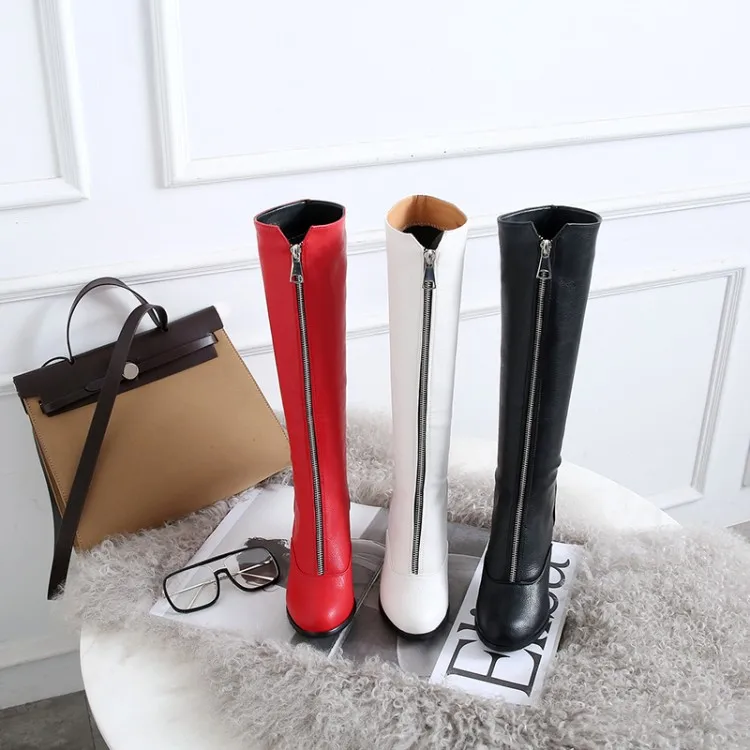 Big Size 9 10 11-15 thigh high boots knee high boots over the knee boots boots women ladies boots Front zipper heel
Big Size 9 10 11-15 thigh high boots knee high boots over the knee boots boots women ladies boots Front zipper heel