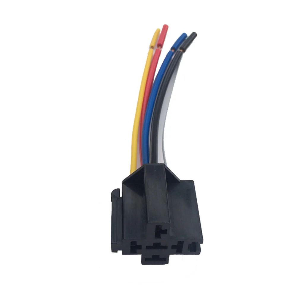 12V 5-pin Relay Socket Automotive Relay Harness Set 5 wire Connector Socket Harness Base
12V 5-pin Relay Socket Automotive Relay Harness Set 5 wire Connector Socket Harness Base