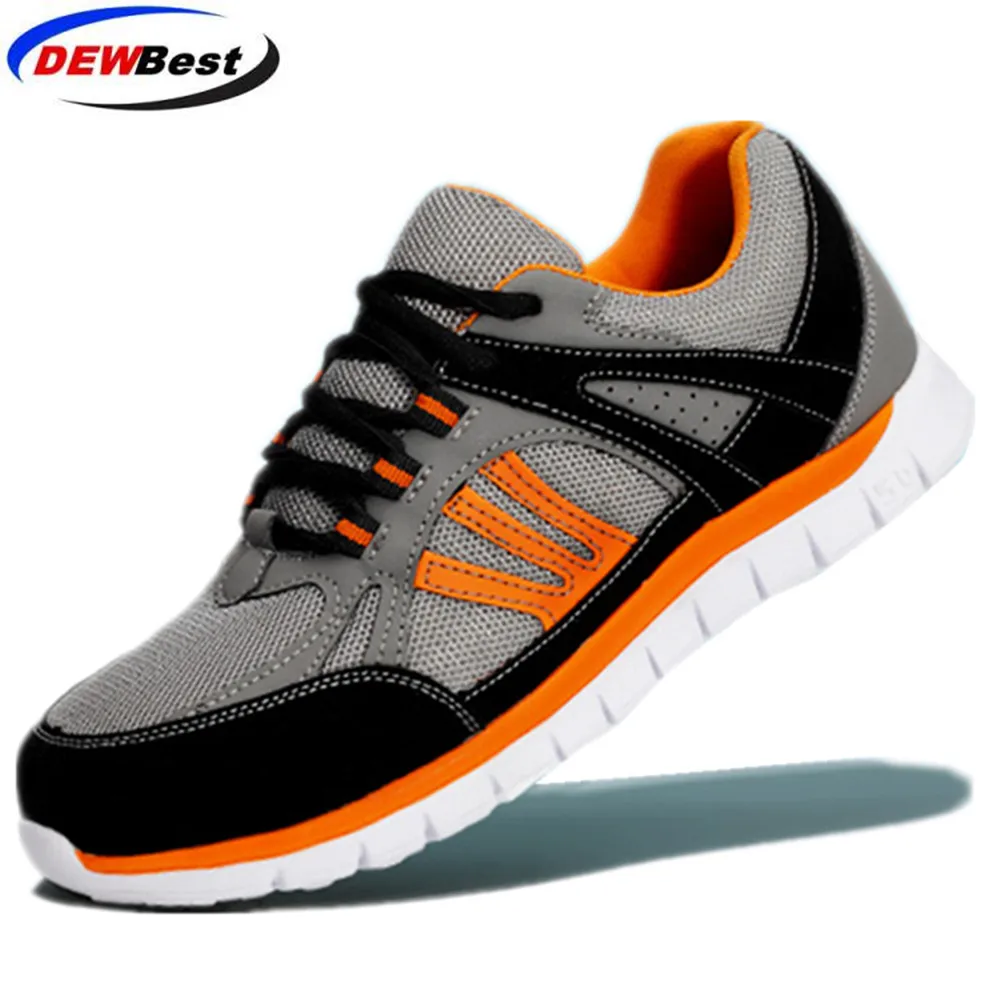 Aramid sole Breathable safety shoes Women and men's Lightweight summer anti-smashing piercing work sandals Single mesh sneakers
Aramid sole Breathable safety shoes Women and men's Lightweight summer anti-smashing piercing work sandals Single mesh sneakers