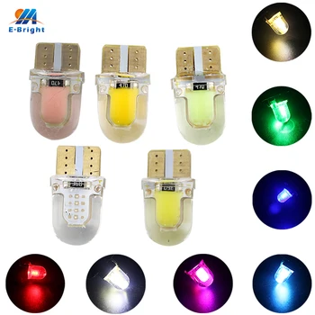 YM E-Bright 300PCS T10 LED Car Lights 194 168 W5W COB 8 SMD SILICA Auto Bulbs Clearance Light 12V DC White Blue Red Yellow Pink
YM E-Bright 300PCS T10 LED Car Lights 194 168 W5W COB 8 SMD SILICA Auto Bulbs Clearance Light 12V DC White Blue Red Yellow Pink