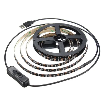Smuxi 200CM SMD3528 LED Flexible Strip Tape Light USB Switch Lamp PC TV Background Lighting DC5V
Smuxi 200CM SMD3528 LED Flexible Strip Tape Light USB Switch Lamp PC TV Background Lighting DC5V