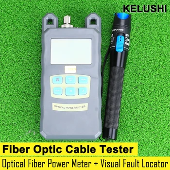 Optical Fiber Power Meter -70dBm~+10 dBm Fiber Optic Power And 1mW 5KM Visual Fault Locator Fiber Optic Cable Tester
Optical Fiber Power Meter -70dBm~+10 dBm Fiber Optic Power And 1mW 5KM Visual Fault Locator Fiber Optic Cable Tester