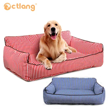 Pet Dog Blue Stripe Bed Warming Dog House Soft Material Nest Dog Baskets Fall and Winter Warm Kennel For Cat
Pet Dog Blue Stripe Bed Warming Dog House Soft Material Nest Dog Baskets Fall and Winter Warm Kennel For Cat