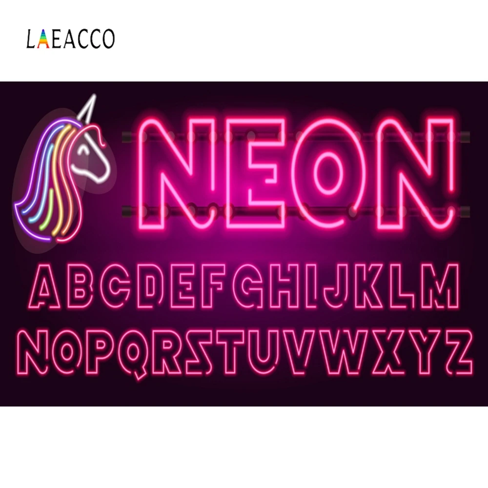 Laeacco Neon Lamp Unicorn Flamingo Night Part Portrait Photography Background Customized Photographic Backdrops For Photo Studio
Laeacco Neon Lamp Unicorn Flamingo Night Part Portrait Photography Background Customized Photographic Backdrops For Photo Studio