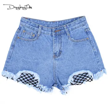 DONGDONGTA Brand Women Jean Shorts Women Summer Women's Fashion Shorts Mid Waist Zipper Fly Mesh Shorts
DONGDONGTA Brand Women Jean Shorts Women Summer Women's Fashion Shorts Mid Waist Zipper Fly Mesh Shorts