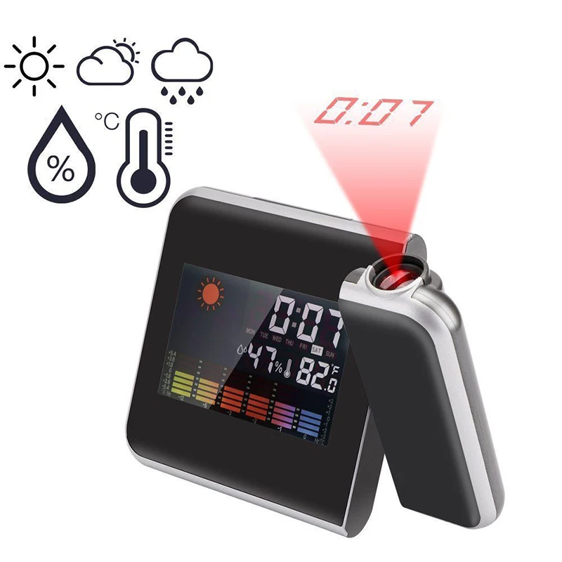 Home Digital Weather Station LED Wireless RCC Electric Controlled Time Alarm with Outdoor DIY Temperature Monitor Electronic
Home Digital Weather Station LED Wireless RCC Electric Controlled Time Alarm with Outdoor DIY Temperature Monitor Electronic