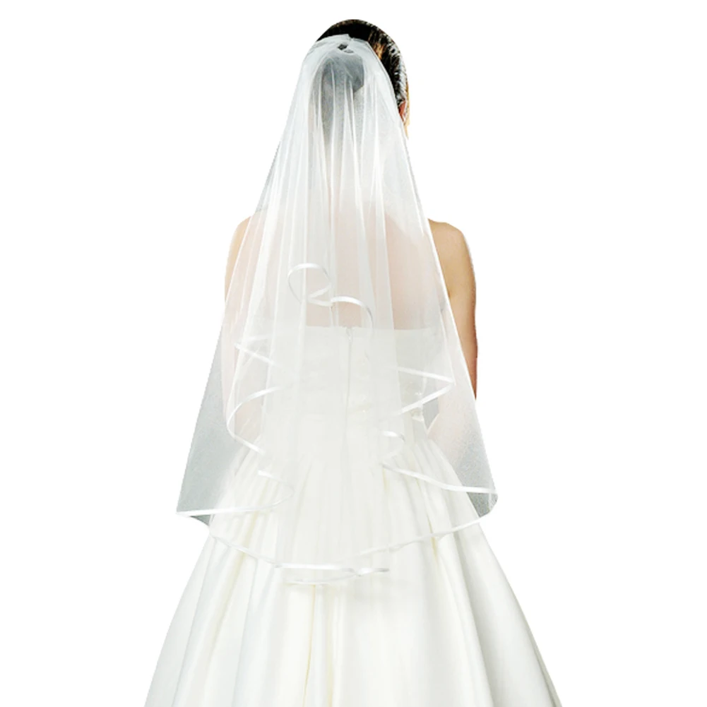 Fashion 1.35M Beautiful White Yarn Bandanas Headband Bride Headwear Wedding Bridal Veil Mantilla Hair Accessories for Women JL
Fashion 1.35M Beautiful White Yarn Bandanas Headband Bride Headwear Wedding Bridal Veil Mantilla Hair Accessories for Women JL