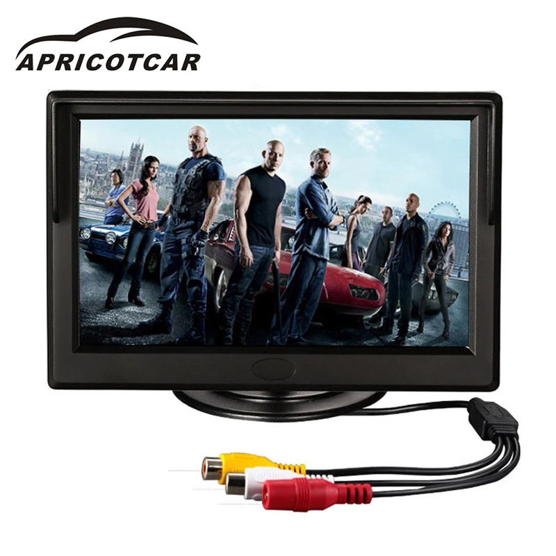 5-inch Car LCD Monitor Shade Two-way Video Navigation Reversing Rear View Camera FashionInput Sucker Dual-bracket Display Car
5-inch Car LCD Monitor Shade Two-way Video Navigation Reversing Rear View Camera FashionInput Sucker Dual-bracket Display Car