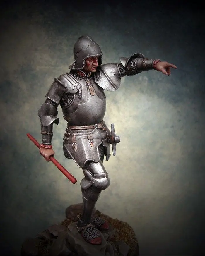 Unassambled 1/24 75MM Ancient Armored Knights soldiers Historical Uncolor Resin kit miniature model Unpainted
Unassambled 1/24 75MM Ancient Armored Knights soldiers Historical Uncolor Resin kit miniature model Unpainted