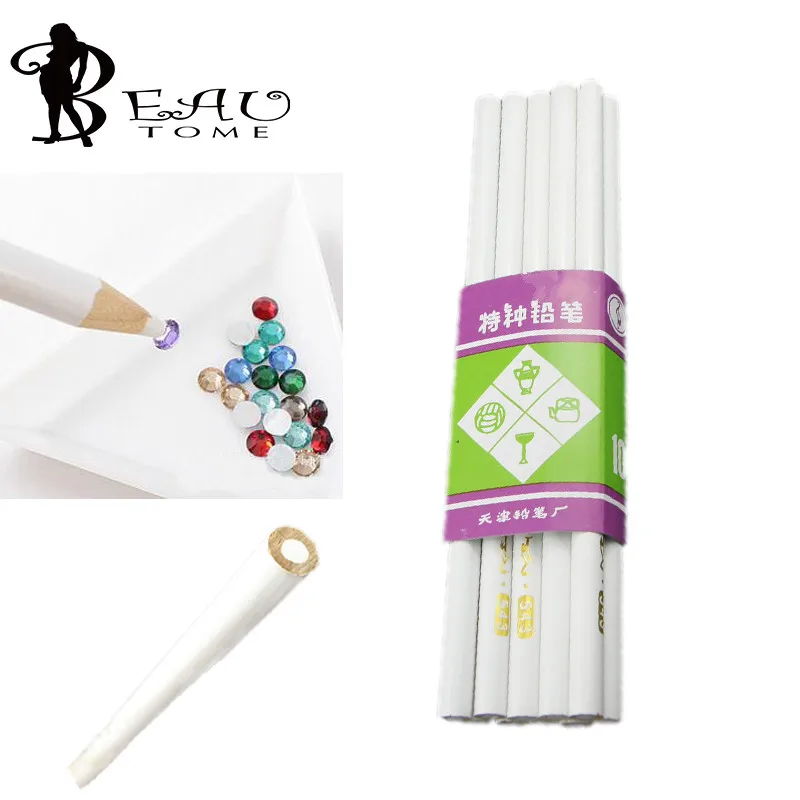 Beautome 1Pcs Rhinestones Sequis Gems Nail Pencil Dotting Pen , Nail Polish Paint Manicure Dot Nail Art PickingTool Set
Beautome 1Pcs Rhinestones Sequis Gems Nail Pencil Dotting Pen , Nail Polish Paint Manicure Dot Nail Art PickingTool Set