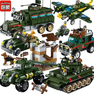 ENLIGHTEN Military sets world war building blocks toys ENLIGHTEN Military sets world war building blocks toys