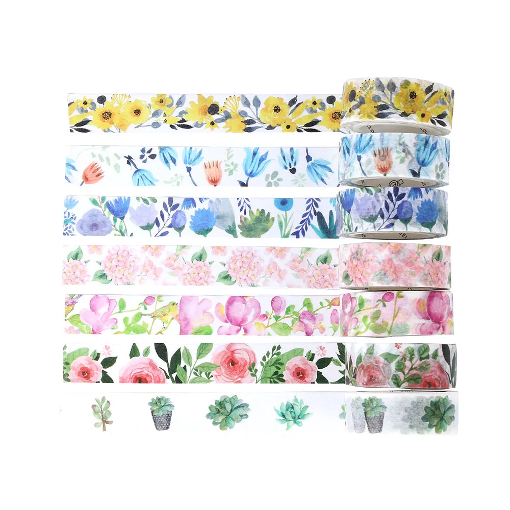1 Roll DIY Self-adhesive Flower Paper Tape Sticker Wedding Birthday Festival Decoration Paper Card Home Decor Gift
1 Roll DIY Self-adhesive Flower Paper Tape Sticker Wedding Birthday Festival Decoration Paper Card Home Decor Gift
