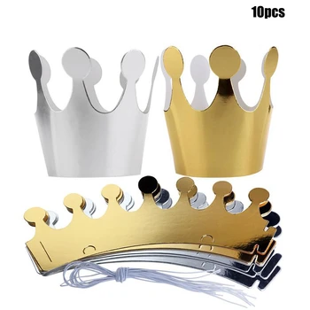 10Pcs Kids Adult Happy Birthday Paper Hats Cap Prince Princess Crown Party Decoration for boy girl
10Pcs Kids Adult Happy Birthday Paper Hats Cap Prince Princess Crown Party Decoration for boy girl
