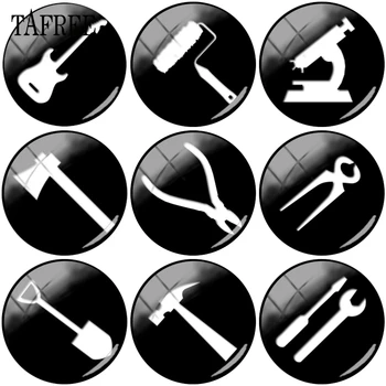 TAFREE Guitar Tools Microscope Black White Picture 12mm -20mm Handmade Beads Glass Cabochon Flat Back Making Findings
TAFREE Guitar Tools Microscope Black White Picture 12mm -20mm Handmade Beads Glass Cabochon Flat Back Making Findings
