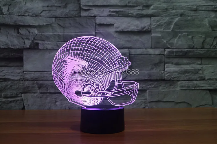 Atlanta Falcons 3D LED Night Light American Football Club Lamp USB Lighting Table Decor Bedside Nightlight by Touch control
Atlanta Falcons 3D LED Night Light American Football Club Lamp USB Lighting Table Decor Bedside Nightlight by Touch control