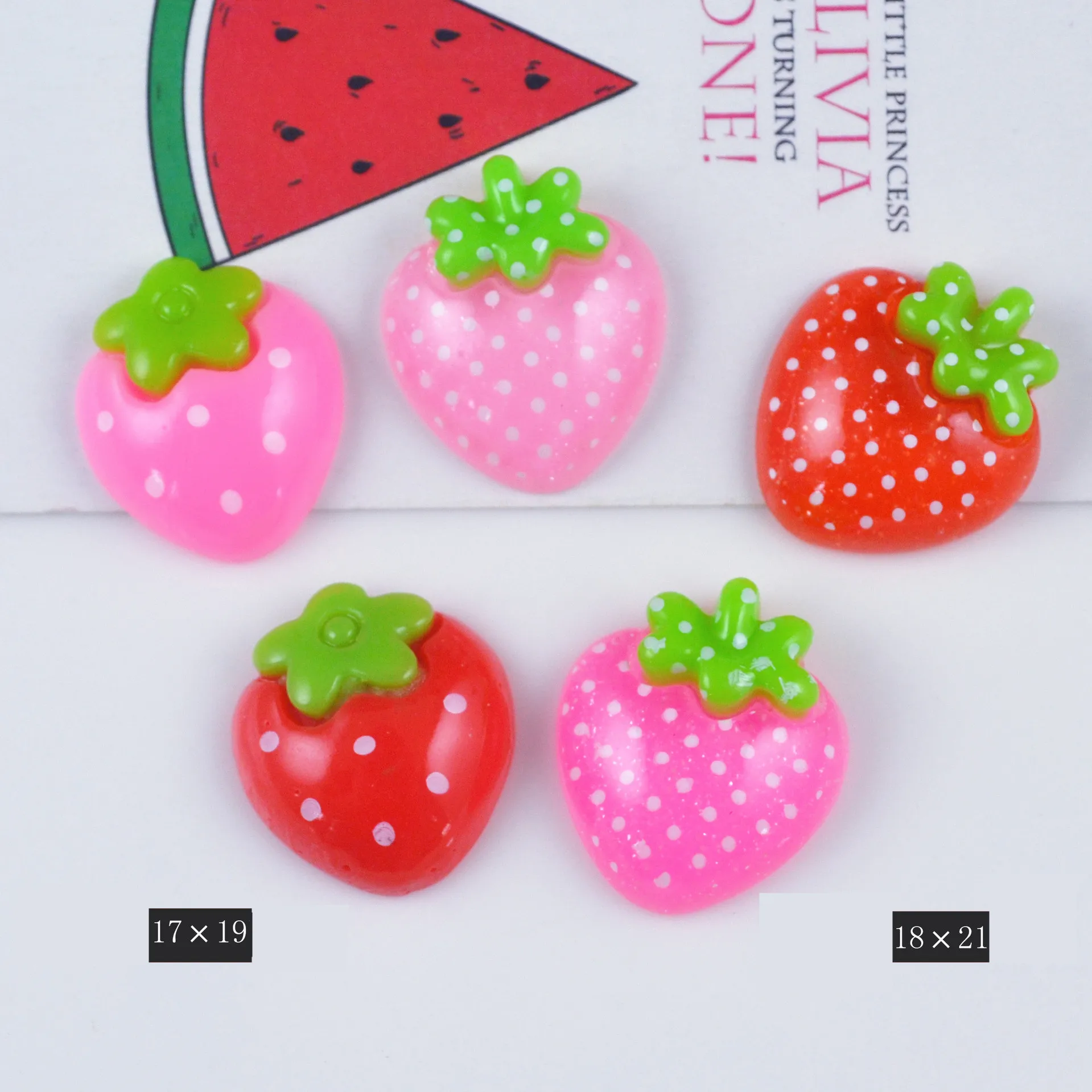 10pcs/lot Slime Charms Strawberry Slime Accessories Beads Making Supplies Pouch For DIY Crafts Scrapbooking
10pcs/lot Slime Charms Strawberry Slime Accessories Beads Making Supplies Pouch For DIY Crafts Scrapbooking