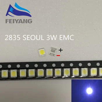 3500PCS Seoul LG JUFEI semiconductor new high brightness 3528 2835 1210 TV backlit lamp 3 volts 2 watts 700MA EMC
3500PCS Seoul LG JUFEI semiconductor new high brightness 3528 2835 1210 TV backlit lamp 3 volts 2 watts 700MA EMC