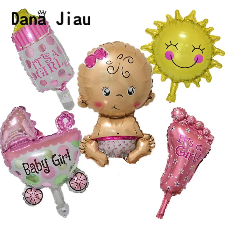 Mini Baby Girl Boy The 1th Birthday Balloons Sunshine 100days Party Decoration Ball Kids Toy Feeding Bottle Foot Ballon
Mini Baby Girl Boy The 1th Birthday Balloons Sunshine 100days Party Decoration Ball Kids Toy Feeding Bottle Foot Ballon