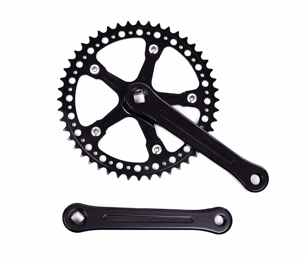 Retro fixie bike 48T Crankset CNC Vintage Fixed Gear Bike Crankset aluminium alloy Bicycle chainwheel
Retro fixie bike 48T Crankset CNC Vintage Fixed Gear Bike Crankset aluminium alloy Bicycle chainwheel