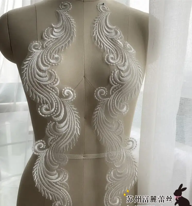 1 Piece 11.5*46.5cm Fabric Peacock Lace Sewing Applique Lace Collar Neckline Collar Applique DIY Clothing Accessory Scrapbooking
1 Piece 11.5*46.5cm Fabric Peacock Lace Sewing Applique Lace Collar Neckline Collar Applique DIY Clothing Accessory Scrapbooking