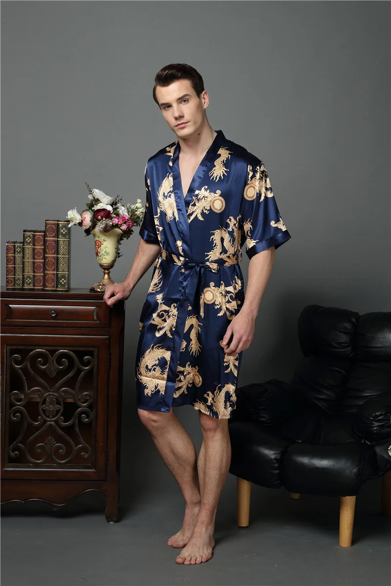 men's dragon robe