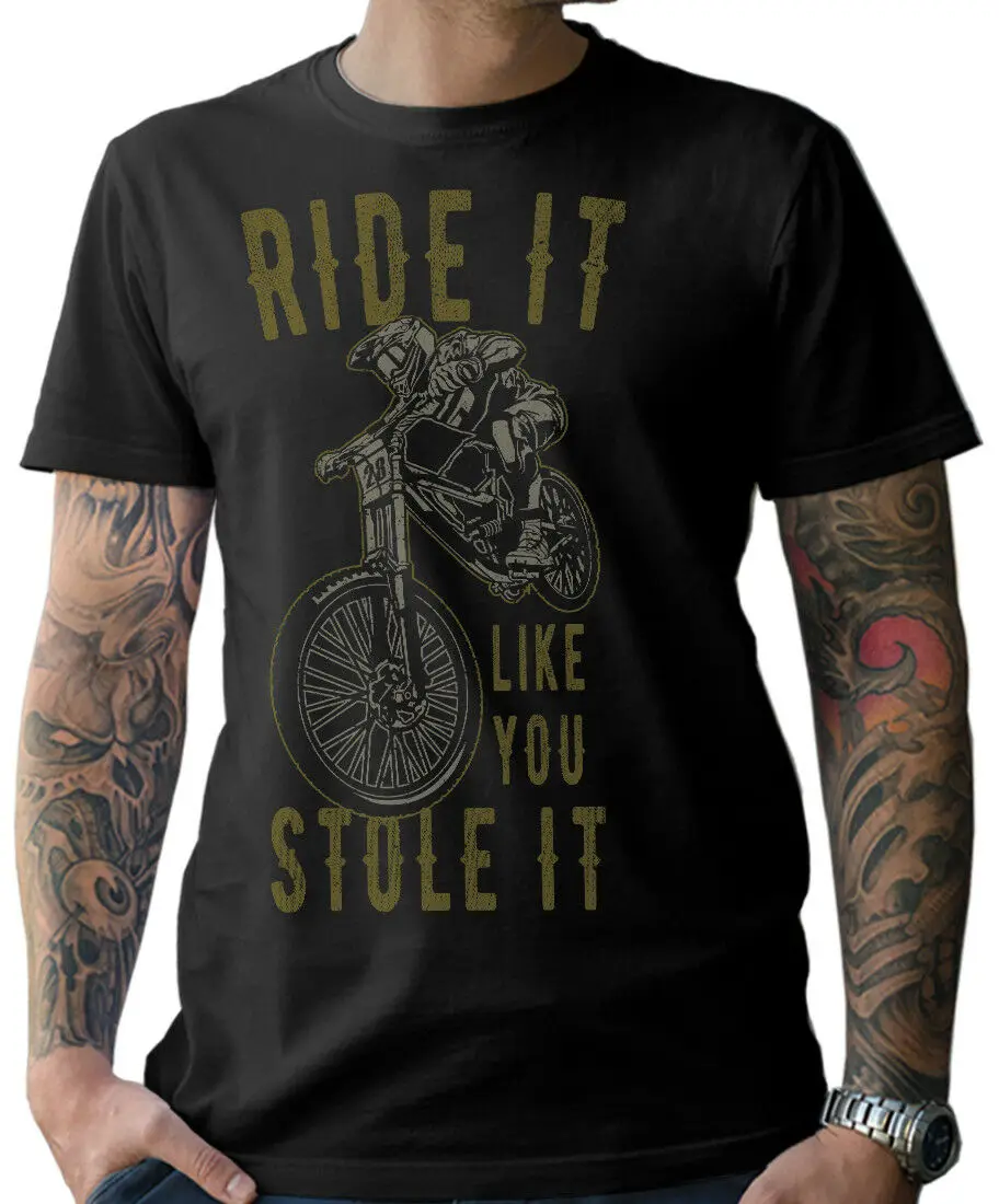 Downhill Biker Shirt Men'S T-Shirt Moto It Like You Stole Mountainbike 2019 Brand Tshirt Homme Tees Print Men Harajuku Brand Tee
Downhill Biker Shirt Men'S T-Shirt Moto It Like You Stole Mountainbike 2019 Brand Tshirt Homme Tees Print Men Harajuku Brand Tee