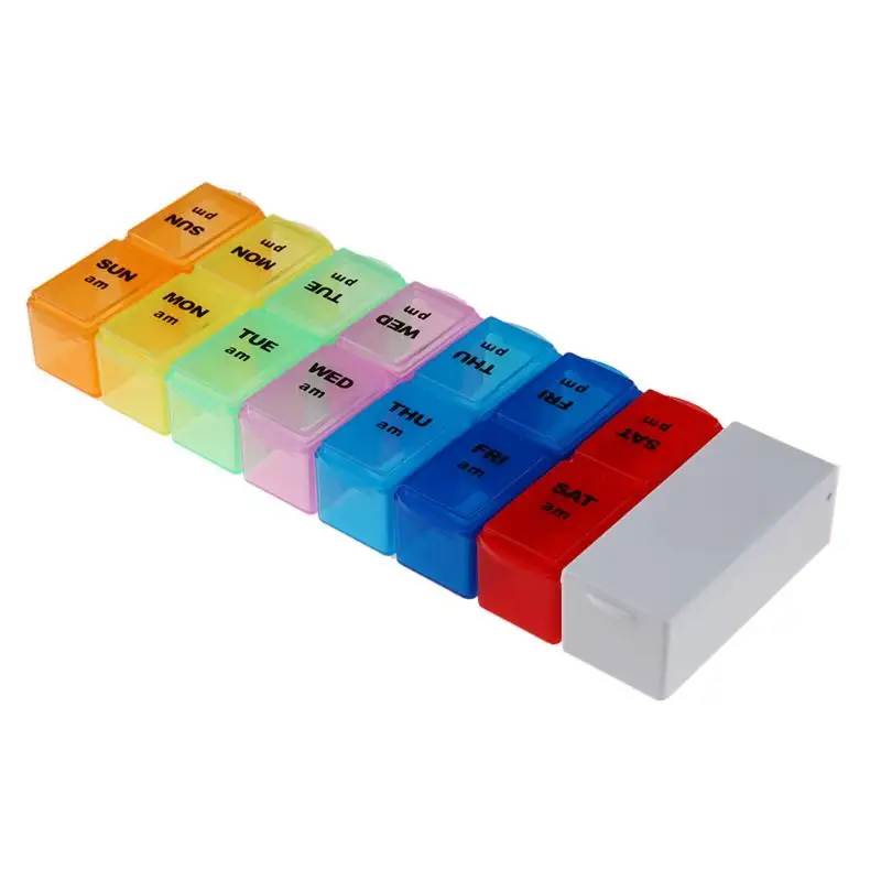Detachable Portable Weekly 7-Day Pill Box Travel Outdoor Activity Rotating Medicine Box Drug Organizer Tablet Dispenser Storage
Detachable Portable Weekly 7-Day Pill Box Travel Outdoor Activity Rotating Medicine Box Drug Organizer Tablet Dispenser Storage