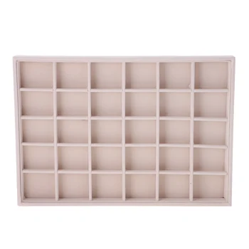 2pcs Jewelry Display Tray Velvet Stackable Rings Necklace Organizer Multi-Purpose
2pcs Jewelry Display Tray Velvet Stackable Rings Necklace Organizer Multi-Purpose