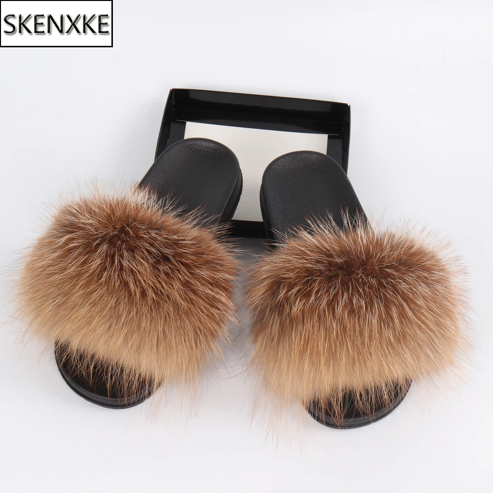 New Brand Ladies Real Fur Slide Women Real Fox Fur Slippers Home Furry Flat Sandals Luxury Girls Cute Fluffy House Shoes Woman
New Brand Ladies Real Fur Slide Women Real Fox Fur Slippers Home Furry Flat Sandals Luxury Girls Cute Fluffy House Shoes Woman