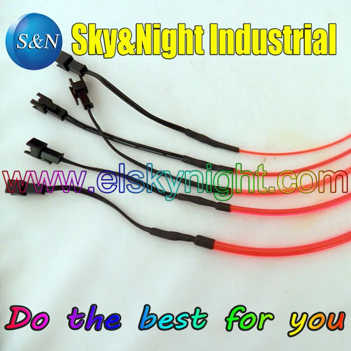 EL wire sample-Red
