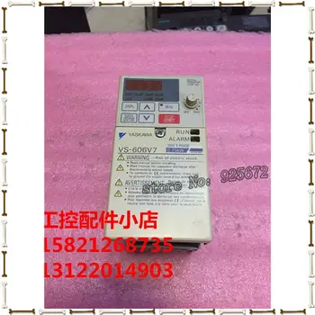 Yaskawa inverter CIMR V7AT20P7 0.75 KW 200 v physical figure has good test package!
Yaskawa inverter CIMR V7AT20P7 0.75 KW 200 v physical figure has good test package!