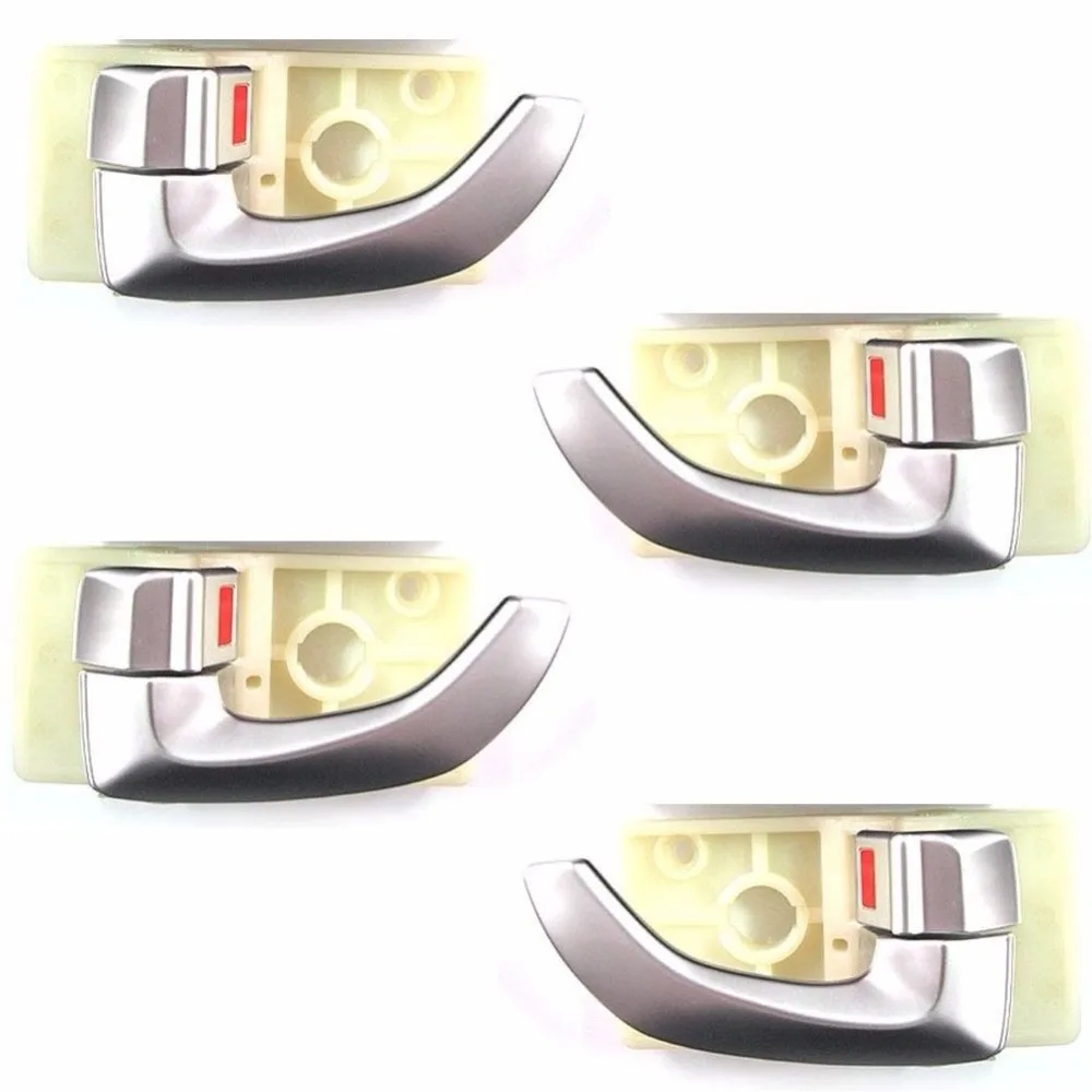 4 PCS A CAR SET INTERIOR DOOR HANDLE FOR HYUNDAI TUCSON 2005 2006 826102E010 826202E010 4PCS
4 PCS A CAR SET INTERIOR DOOR HANDLE FOR HYUNDAI TUCSON 2005 2006 826102E010 826202E010 4PCS