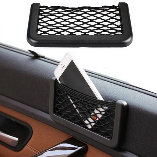 Universal 14.5 x 8cm Small Car Seat Side Back Storage Net Bag String Mesh Pocket Organizer Stick-on for Wallet Phone Bag
Universal 14.5 x 8cm Small Car Seat Side Back Storage Net Bag String Mesh Pocket Organizer Stick-on for Wallet Phone Bag